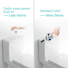 Load image into Gallery viewer, Techo Touchless Toilet Flush Kit with 8” Sensor Range
